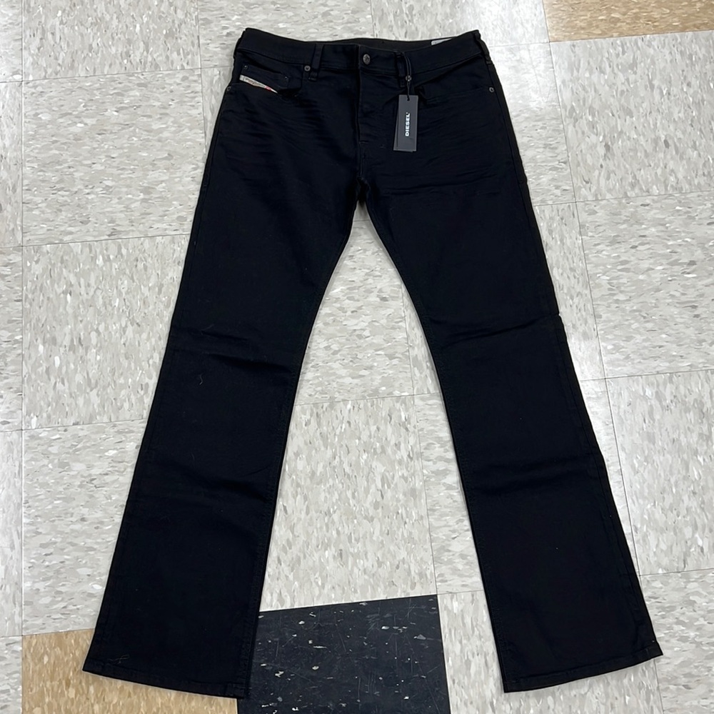 NWT Mens Black Diesel Jeans